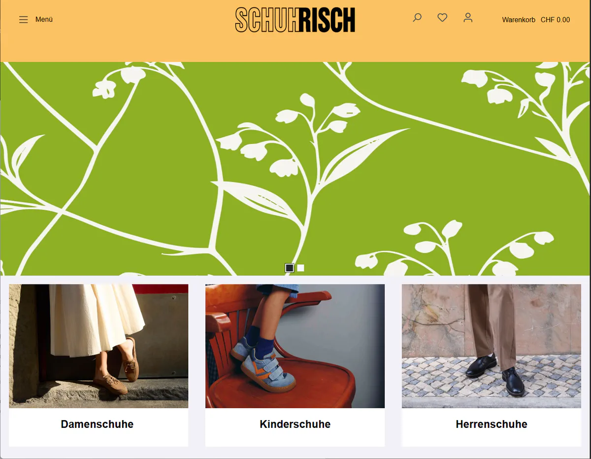 Startseite von Schuh Risch